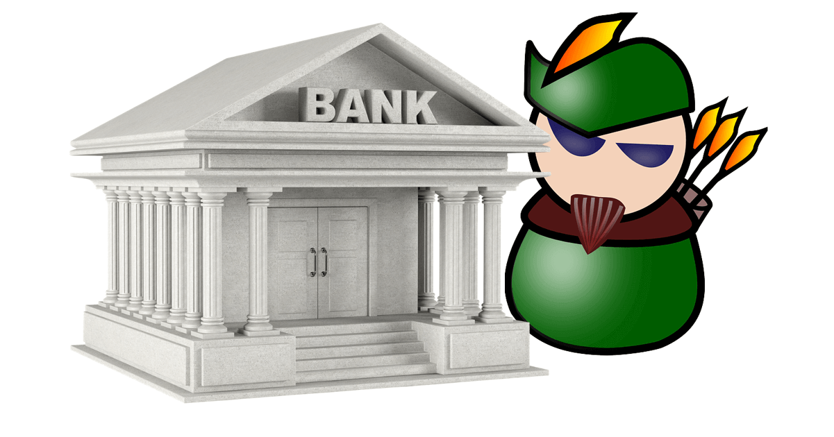 Banca e finto Robin Hood