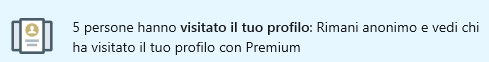 Notifica LinkedIn: 5 persone hanno visitato il tuo profilo. Rimani anonimo e vedi chi ha visitato il tuo profilo con un account premium